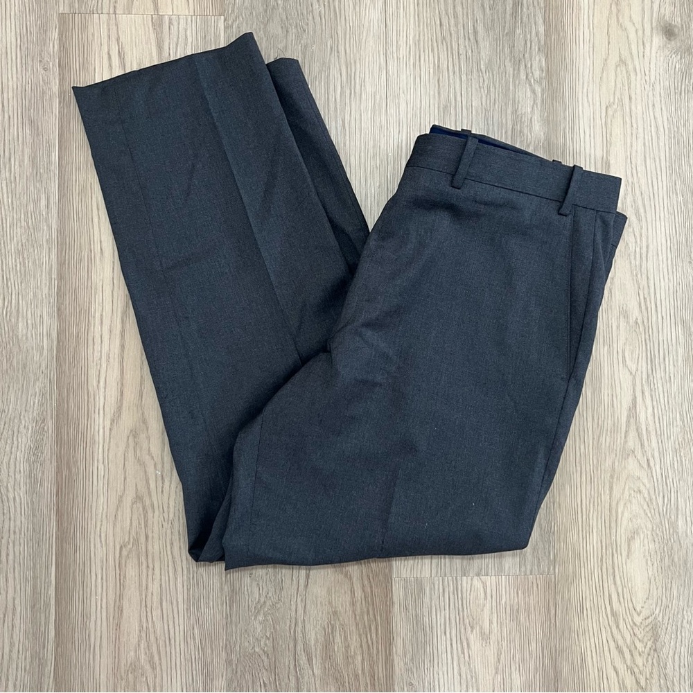 Peter Millar Gray Wool Dress Pants Men’s 38R Tailored Trousers